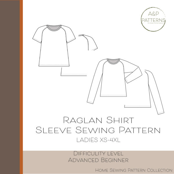 Raglan Shirt Sewing Pattern