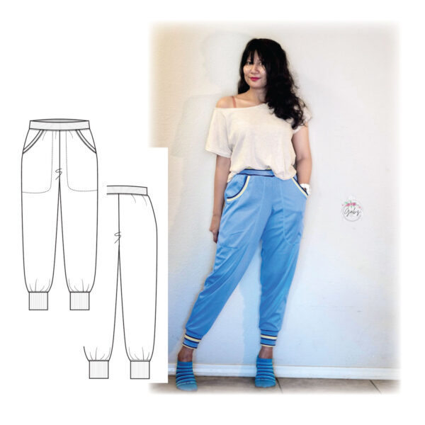 Cassie Chilling Jogger Pant Sewing Pattern - Image 22