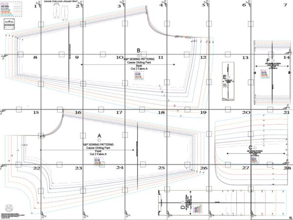 Cassie Chilling Jogger Pant Sewing Pattern - Image 23