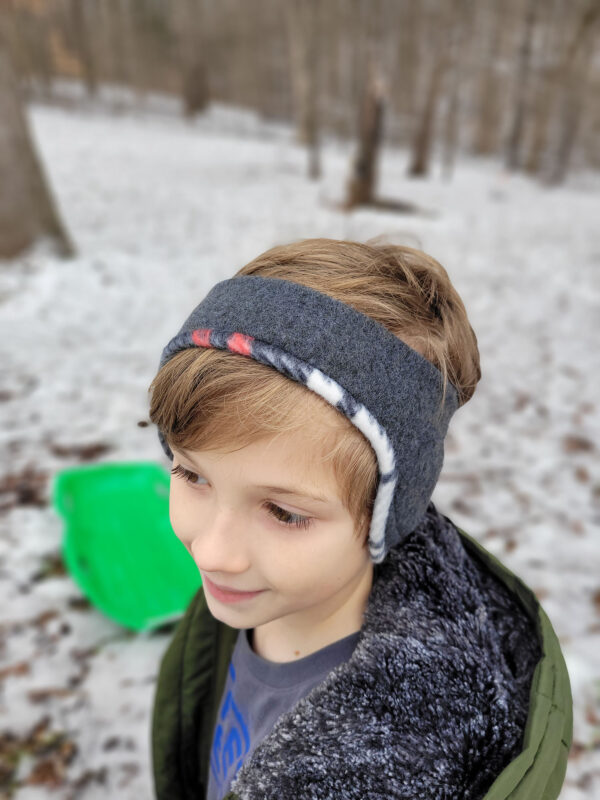 Fleece Headband & Ear Muff Sewing Pattern - Image 7