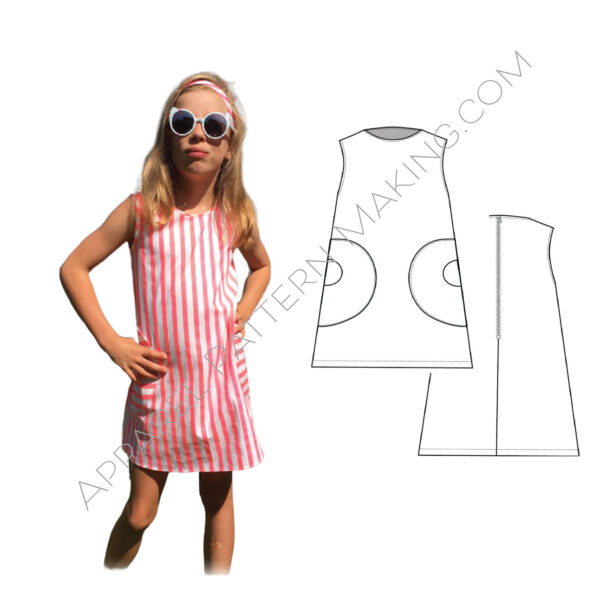 Aline Dress Sewing Pattern - Image 2