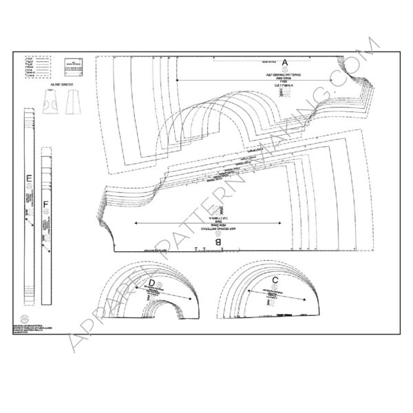 Aline Dress Sewing Pattern - Image 8