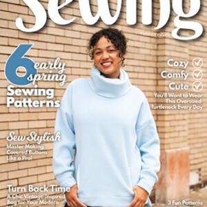 Denali Sweatshirt Sewing Pattern We Like Sewing Magazine Featured Front Cover Page