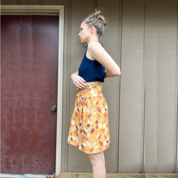 Spring Rose Skirt Sewing Pattern